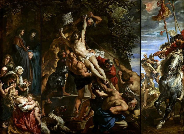 Pemuliaan Salib   Peter Rubens