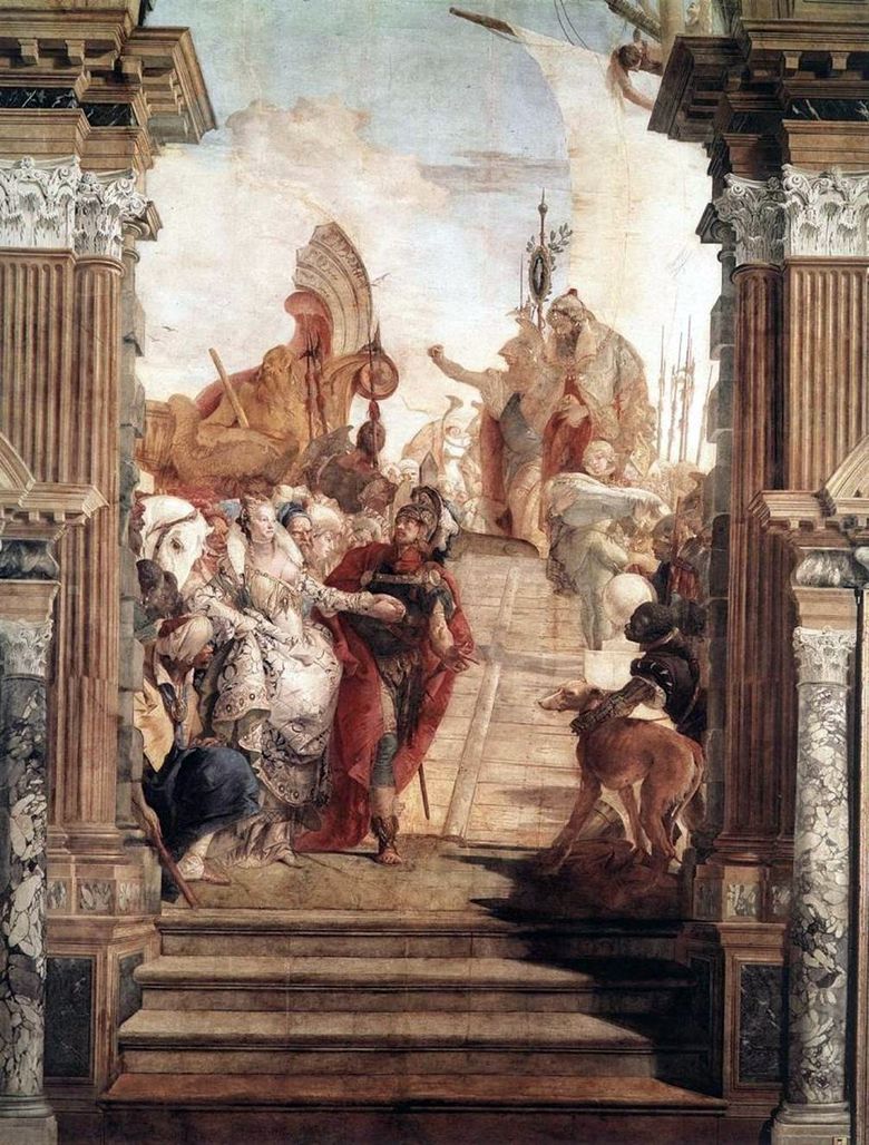 Bertemu Anthony dan Cleopatra   Giovanni Battista Tiepolo