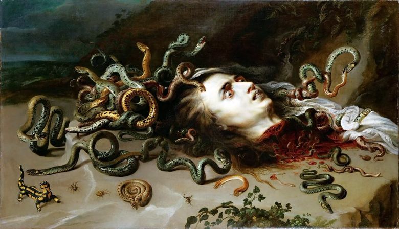 Gorgon Medusa Head   Peter Rubens