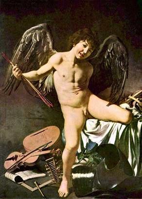 Pemenang Cupid   Michelangelo Merisi da Caravaggio