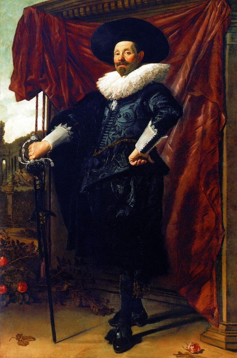 Potret Willem van Heitheyssen   Frans Hals