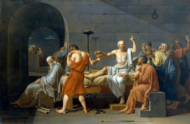 Kematian Seneca   Jacques Louis David