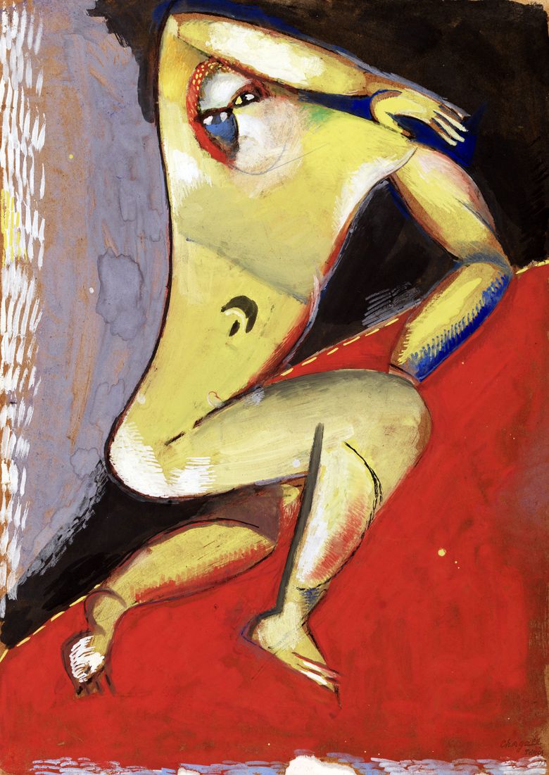 Telanjang   Marc Chagall