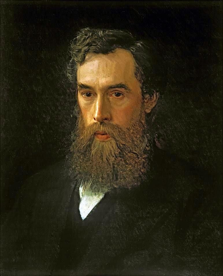 Potret Pavel Mikhailovich Tretyakov   Ivan Kramskoy