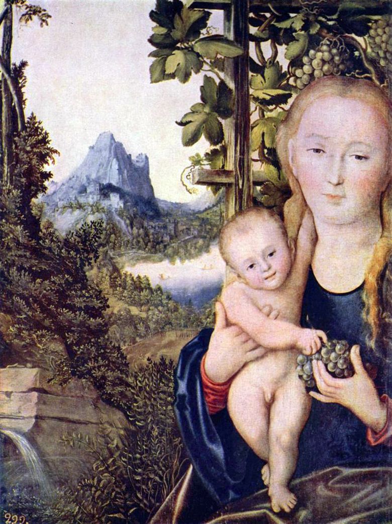 Madonna and Child   Lucas Cranach