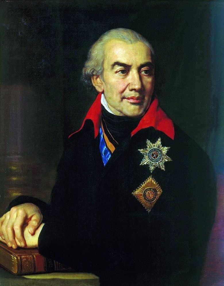 Potret G. S. Volkonsky   Vladimir Borovikovsky