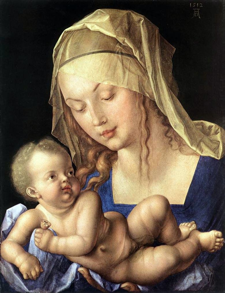 Madonna and Child   Albrecht Durer