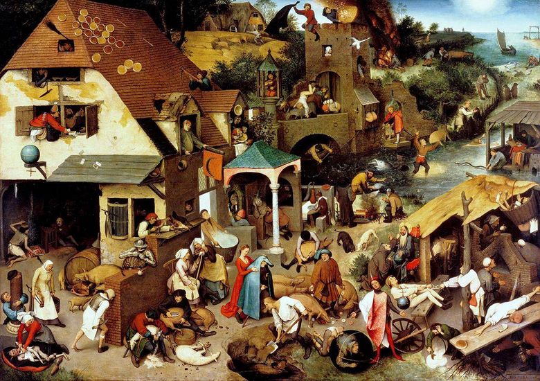 Amsal Flemish   Peter Brueghel