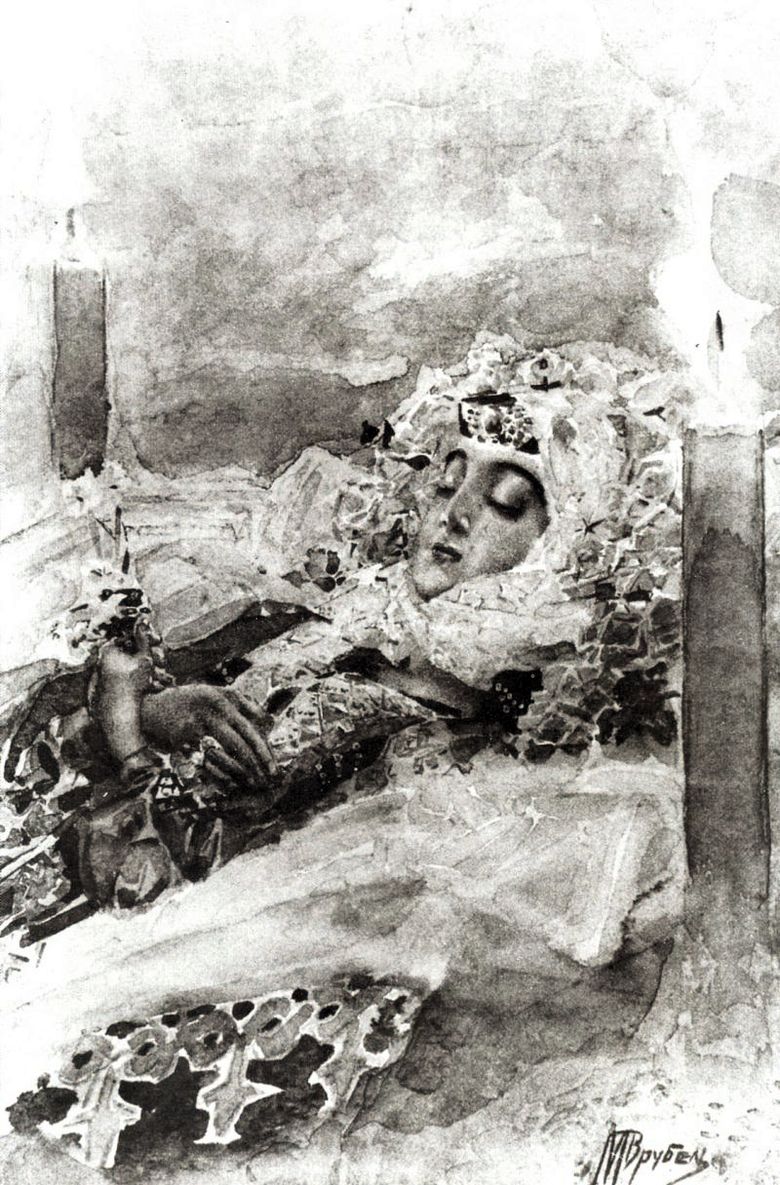 Tamara di peti mati   Mikhail Vrubel