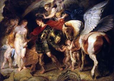 Perseus Dan Andromeda Peter Rubens Rubens Peter