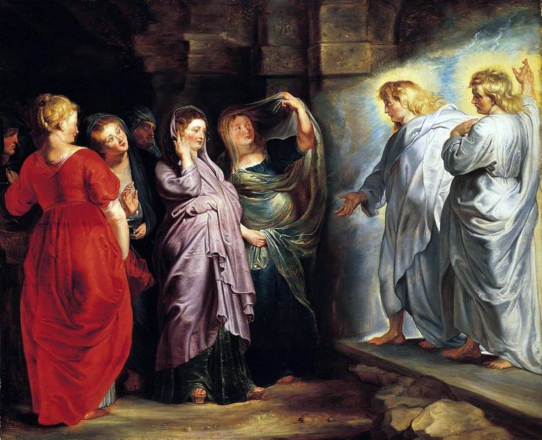 Wanita Suci di Makam Kristus   Peter Rubens