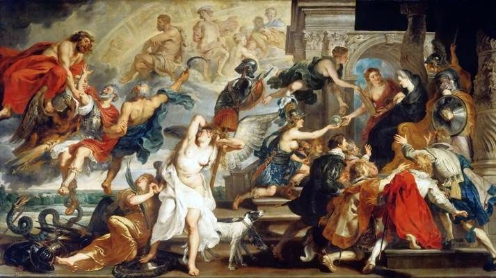 Kematian Henry IV dan Proklamasi Kabupaten   Peter Rubens