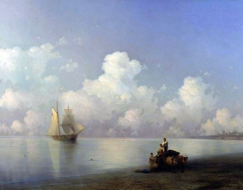 Evening at Sea   Ivan Aivazovsky
