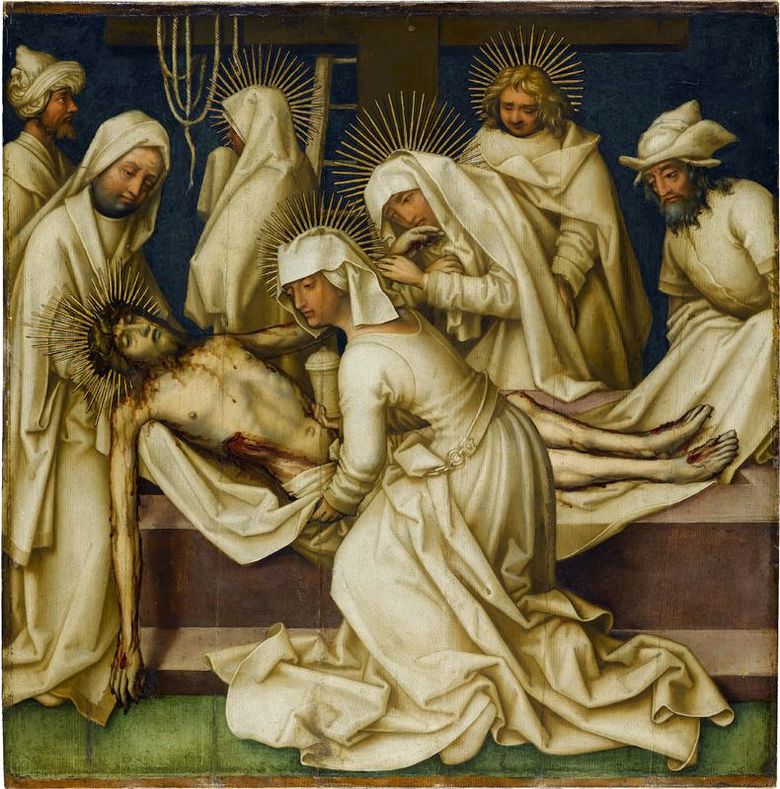Posisi di peti mati   Hans Holbein