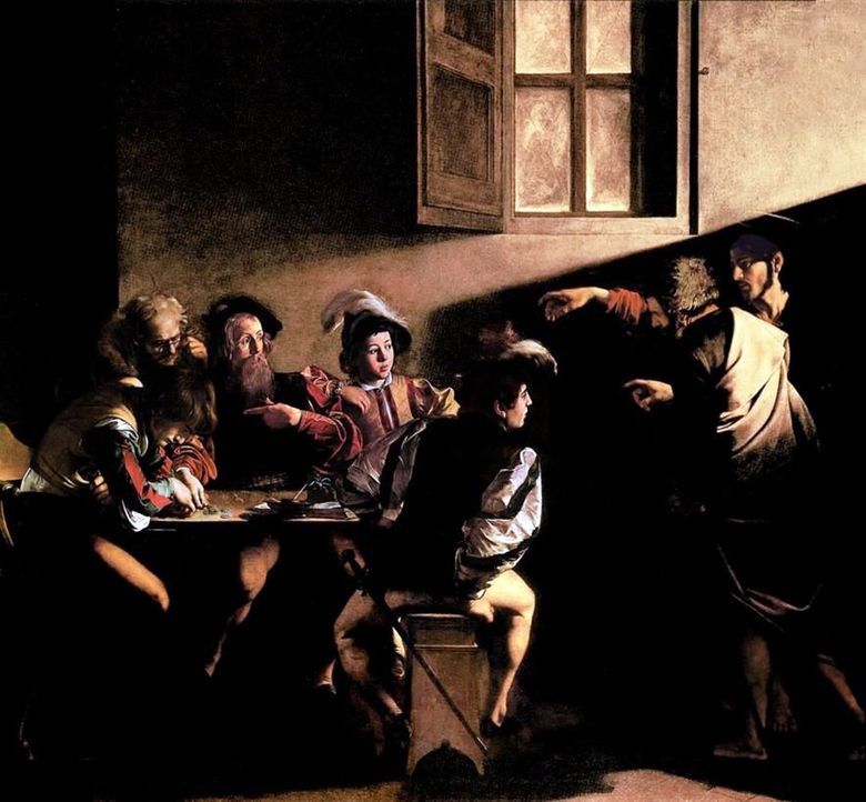Panggilan Rasul Matius   Michelangelo Merisi da Caravaggio