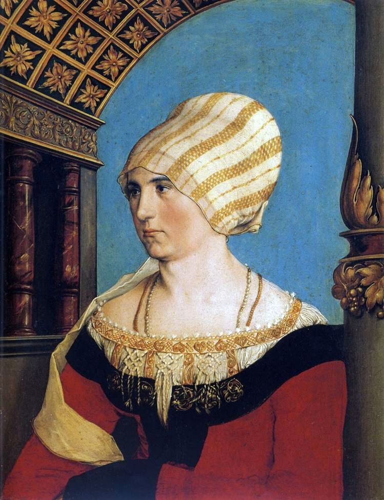 Potret Dorothea Cannengisser   Hans Holbein