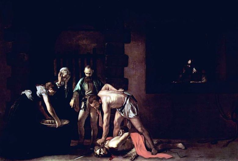Pemenggalan Yohanes Pembaptis   Michelangelo Merisi da Caravaggio