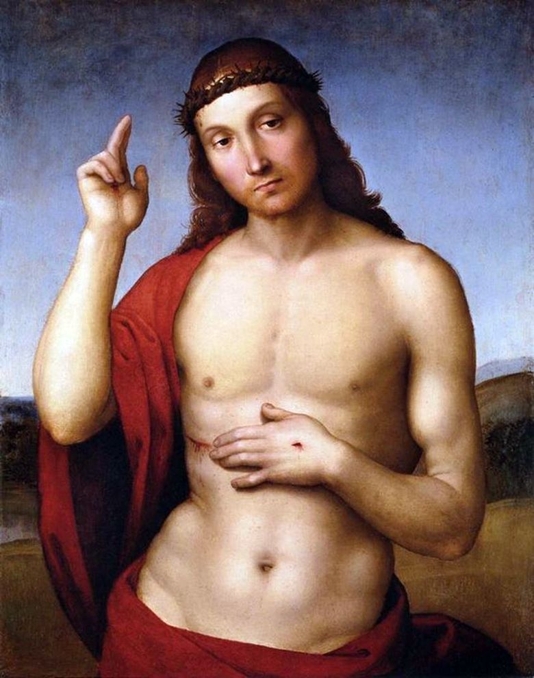 The Blessing of Christ (Pax Vobiscum)   Raphael Santi