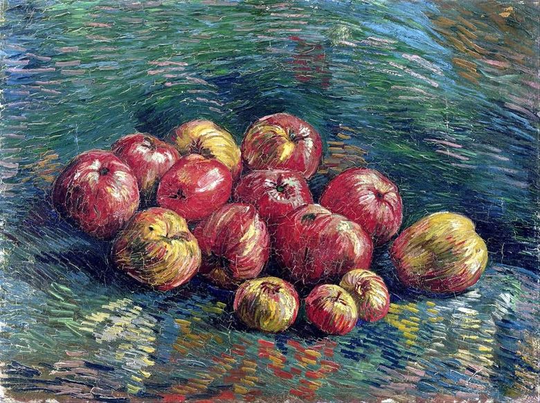 Still Life with Apples   Vincent Van Gogh