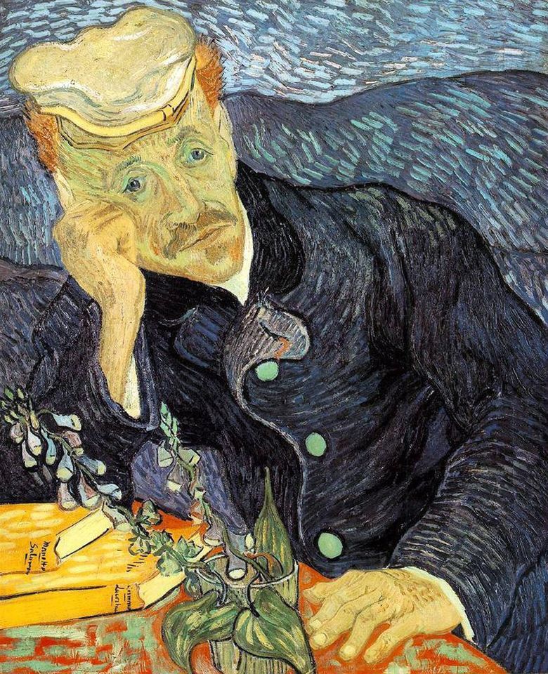 Potret Dr. Gachet   Vincent Van Gogh