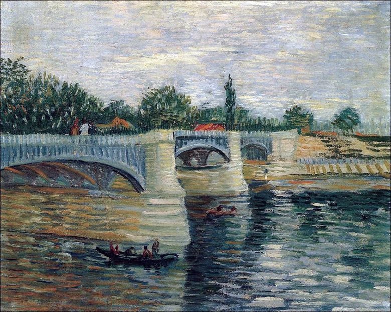 Jembatan Grand Jet Pont Seine   Vincent van Gogh