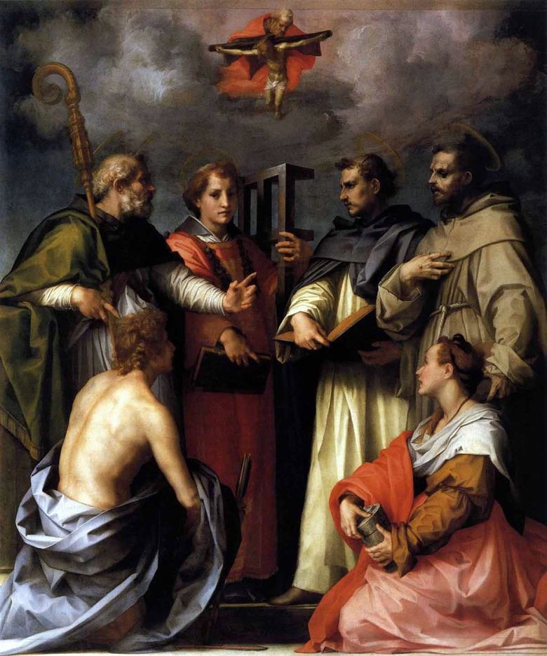 Sengketa Trinity (Perselisihan)   Andrea del Sarto