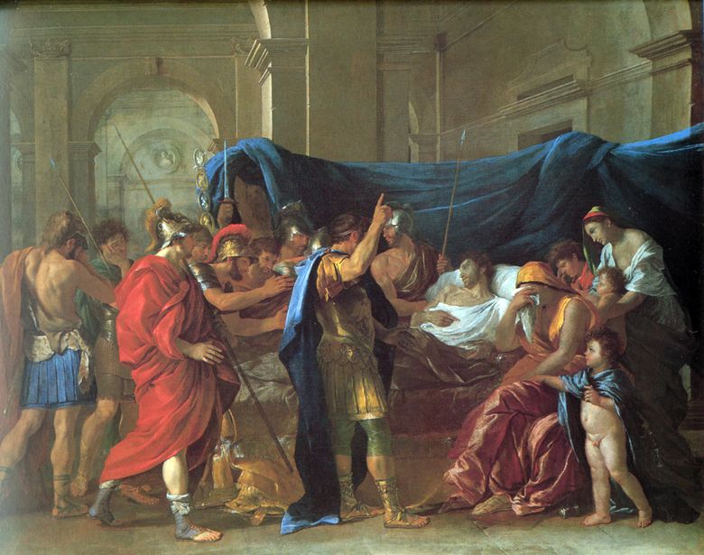 Kematian Germanicus   Nicolas Poussin