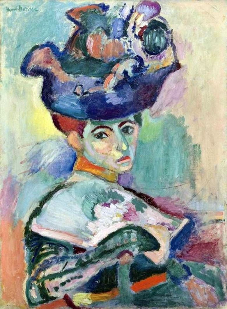 Woman in a Hat   Henri Matisse