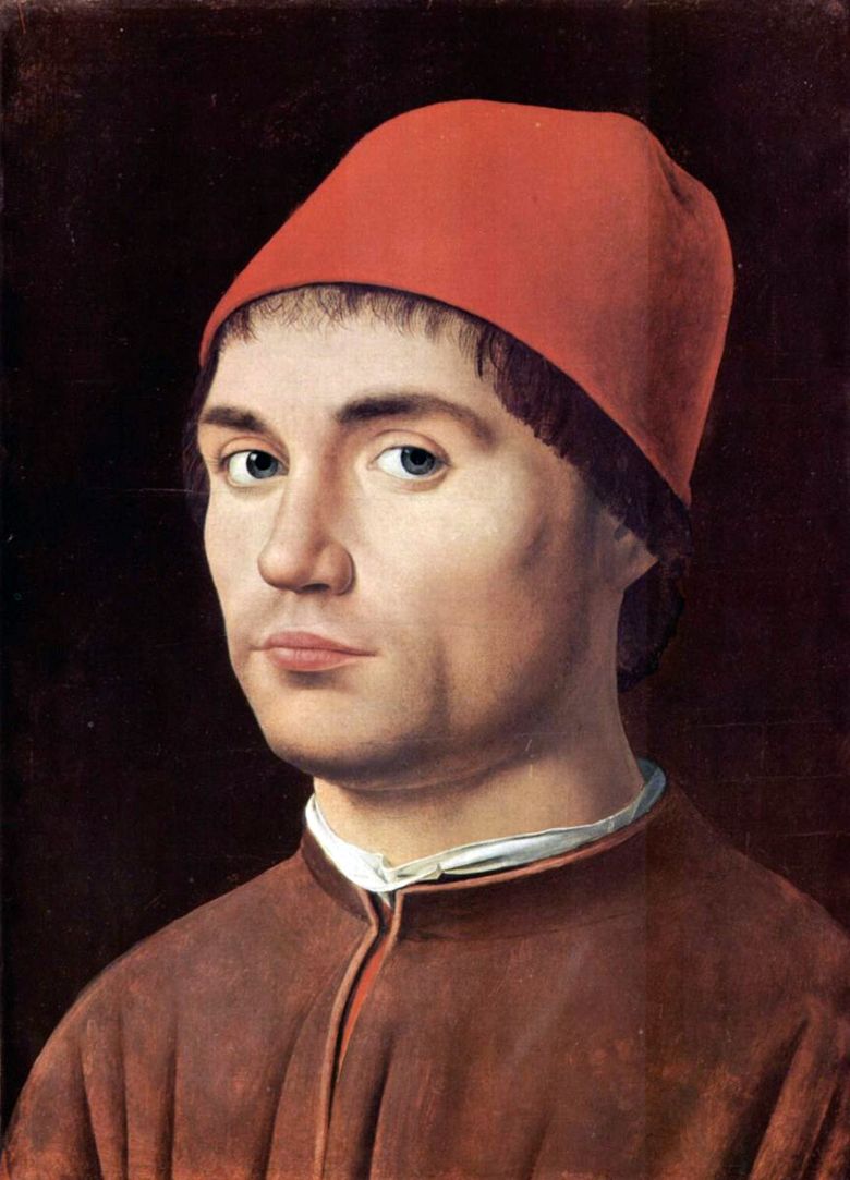 Potret Seorang Pria   Antonello da Messina