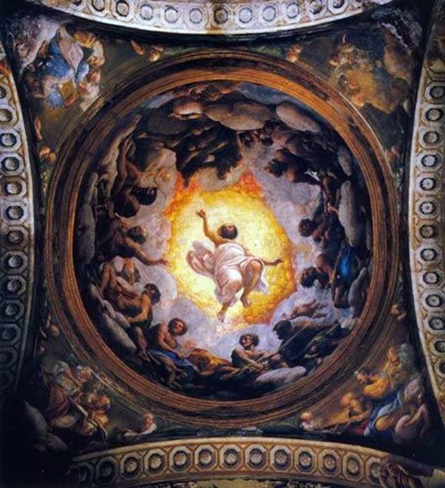 Visi Yohanes Penginjil tentang Patmos   Correggio (Antonio Allegri)
