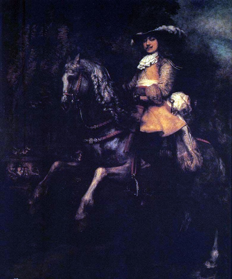 Frederick Riel di atas Kuda   Rembrandt Harmenszoon Van Rijn