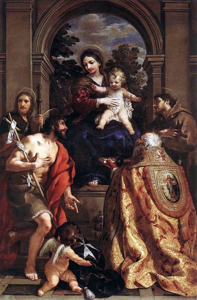 Madonna and Saints   Pietro da Cortona