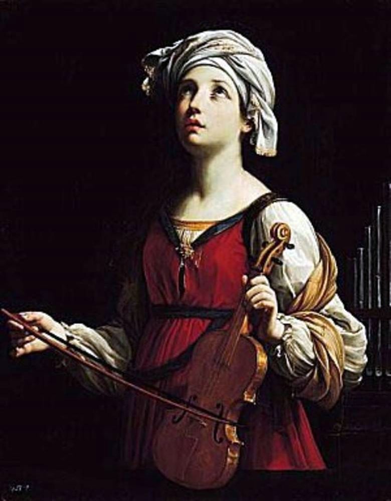Saint Cecilia   Guido Reni