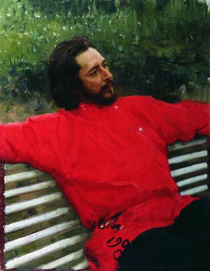 Potret Andreyev   Ilya Repin
