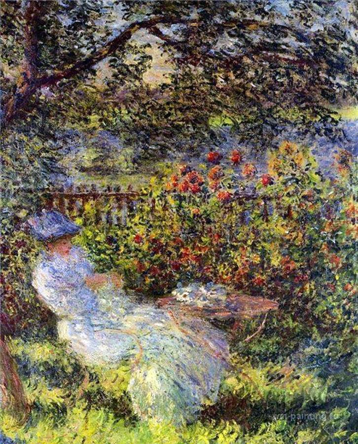 Alice Oschede di Kebun   Claude Monet
