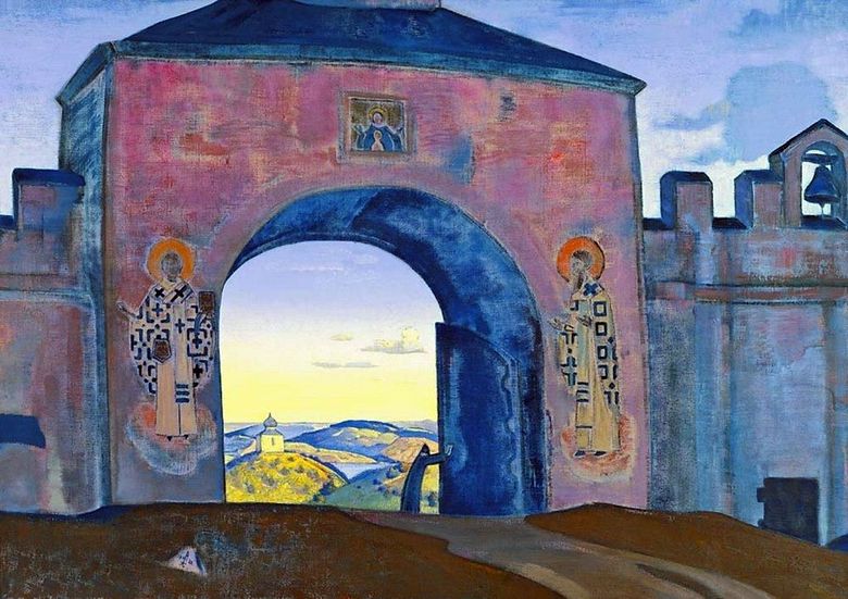 Dan buka gerbang   Nicholas Roerich