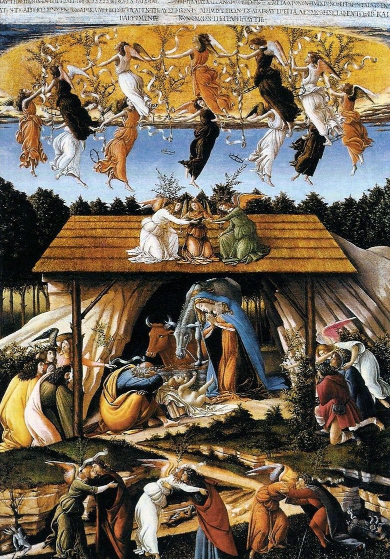 Natal Mistik   Sandro Botticelli