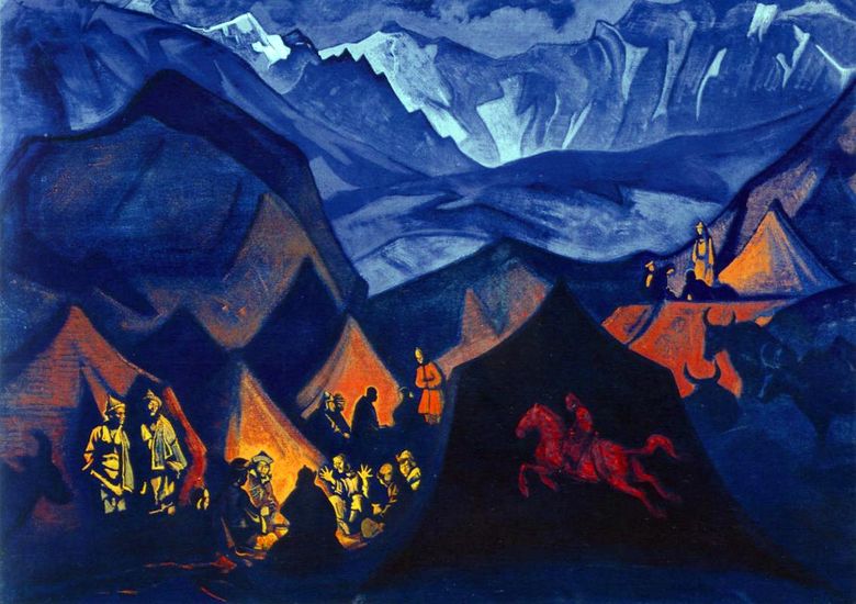 Bisikan gurun   Nicholas Roerich