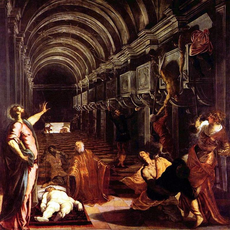 Mendapatkan tubuh St. Merek   Jacopo Tintoretto