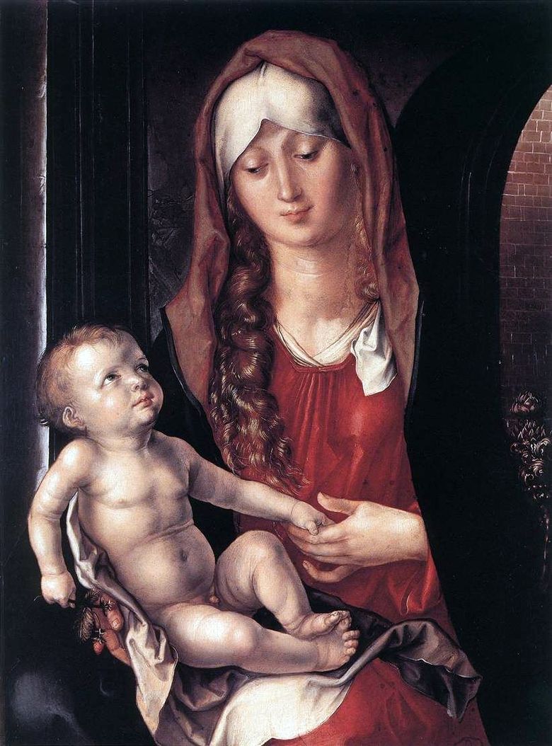 Madonna and Carnation   Albrecht Durer