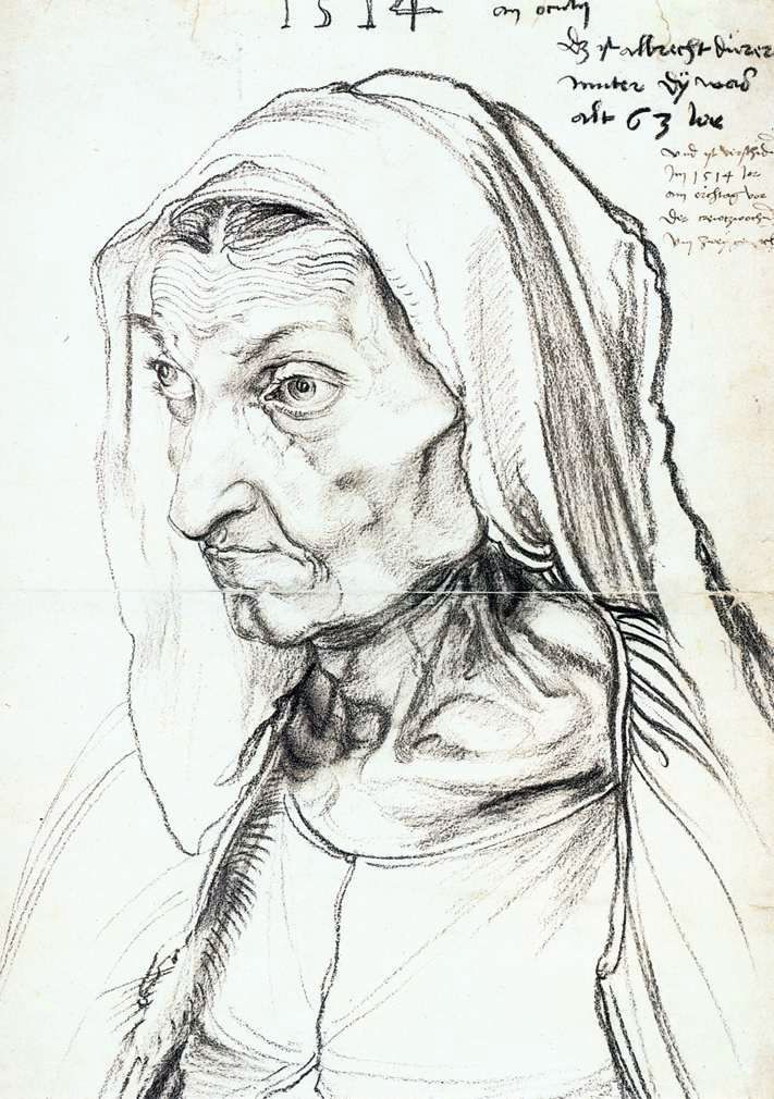 Potret Lucas van Leiden   Albrecht Durer