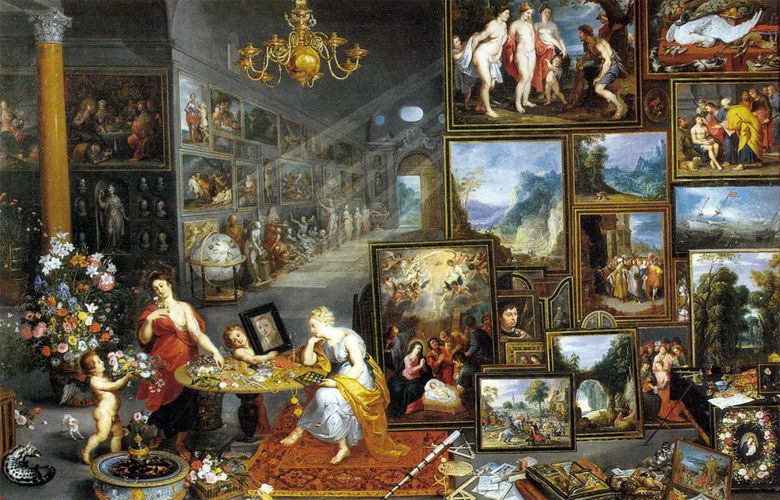 Allegory of Vision   Jan Brueghel