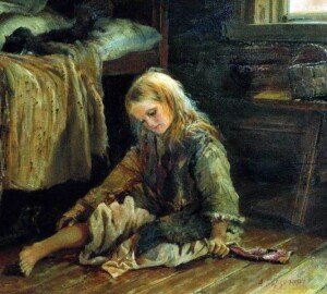 Перед исповедью картина корзухин